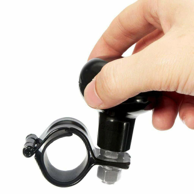 DURAFORCE Car Steering Wheel Aid Knob Spinner Handle Suicide Power Ball Turning Universal