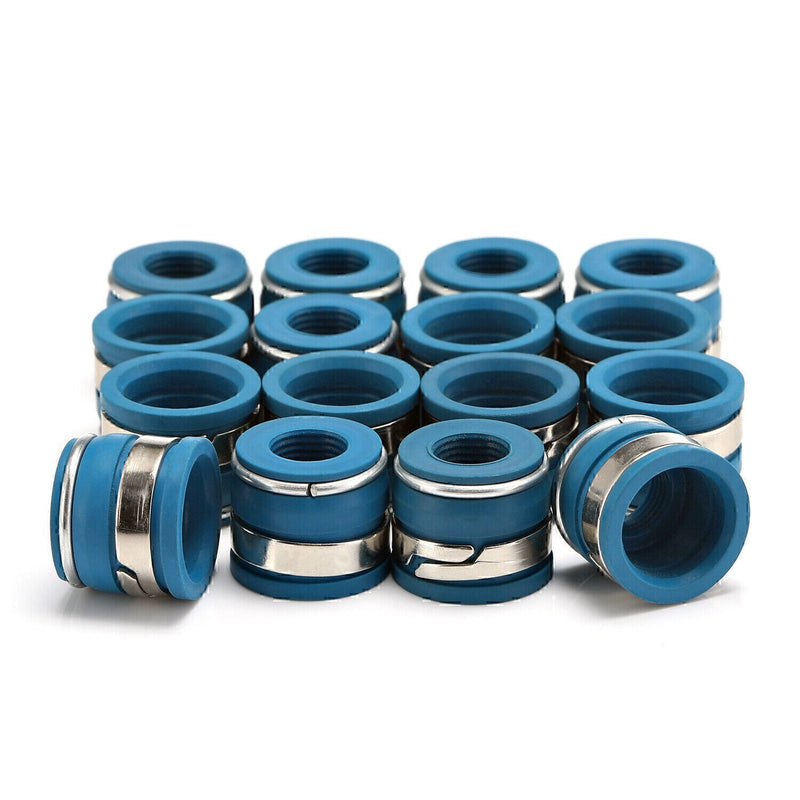 DURAFORCE SBC Chevy Chevrolet Small Block Performance VITON Valve Stem Seal -Set of 16 NE*