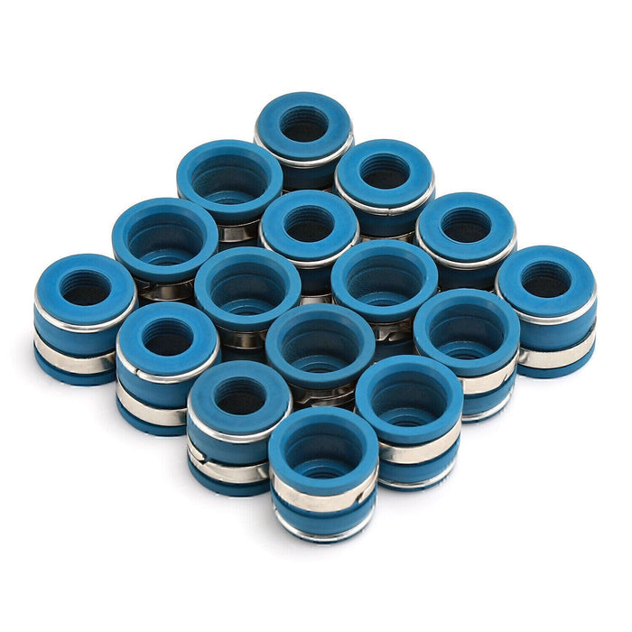 DURAFORCE SBC Chevy Chevrolet Small Block Performance VITON Valve Stem Seal -Set of 16 NE*