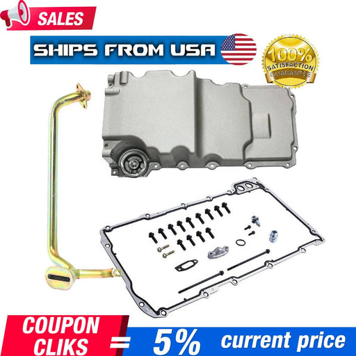 DURAFORCE LS Engine LOW PROFILE Oil Pan Retro For LS1 LS2 LS3 6.2 6.0 5.3,4.8 F-Body 82-92