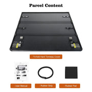 DURAFORCE 4.5FT Hard Tri-Fold for 2022-2023 2024 Ford Maverick Tonneau Cover Truck Bed US/