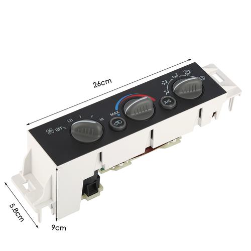 DURAFORCE Heater A/C Control Panel Switch Unit Fit for 1996-2000 Chevrolet GMC C1500 K1500