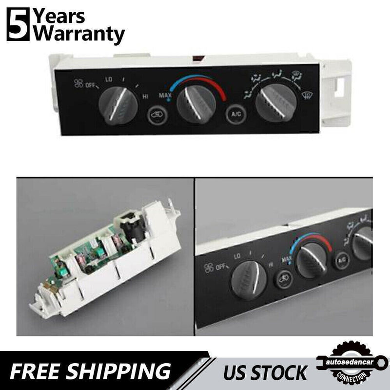 DURAFORCE Heater A/C Control Panel Switch Unit Fit for 1996-2000 Chevrolet GMC C1500 K1500