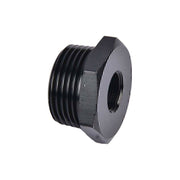 DURAFORCE 3x Black 1/2-28 to 3/4-16, 13/16-16, 3/4 NPT Thread Oil Filter Adapters Set