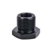 DURAFORCE 3x Black 1/2-28 to 3/4-16, 13/16-16, 3/4 NPT Thread Oil Filter Adapters Set