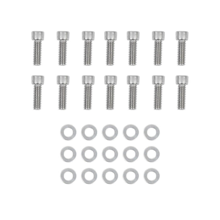 DURAFORCE Aluminum Fabricated Valve Cover for Big Block Chevy BBC 396 454 w/ Breather Hole