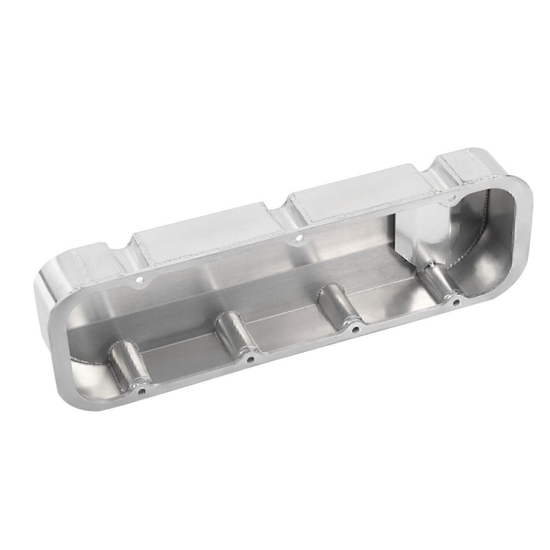 DURAFORCE Aluminum Fabricated Valve Cover for Big Block Chevy BBC 396 454 w/ Breather Hole