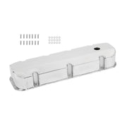 DURAFORCE Aluminum Fabricated Valve Cover for Big Block Chevy BBC 396 454 w/ Breather Hole