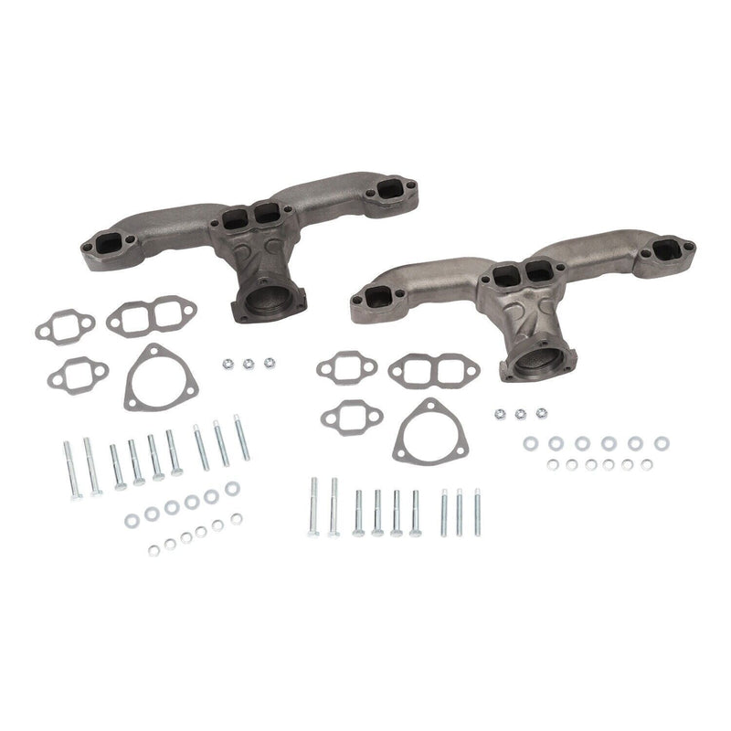 DURAFORCE Smoothie Rams Horn Exhaust Manifolds Small Block For Chevy SBC 283 305 327 /350