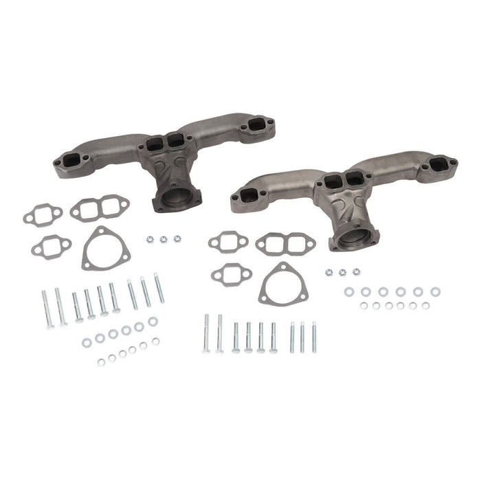 DURAFORCE Smoothie Rams Horn Exhaust Manifolds Small Block For Chevy SBC 283 305 327 /350