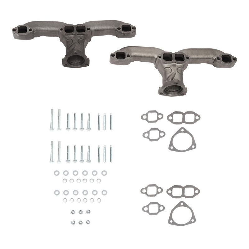 DURAFORCE Smoothie Rams Horn Exhaust Manifolds Small Block For Chevy SBC 283 305 327 /350