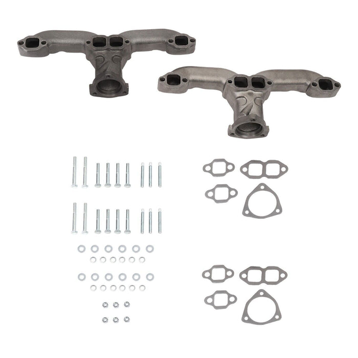 DURAFORCE Smoothie Rams Horn Exhaust Manifolds Small Block For Chevy SBC 283 305 327 /350