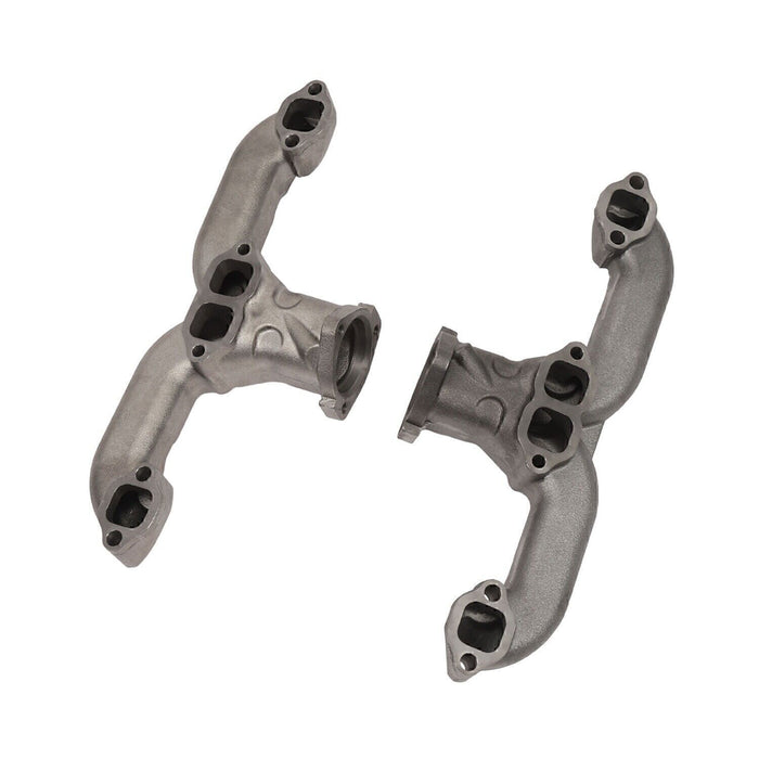 DURAFORCE Smoothie Rams Horn Exhaust Manifolds Small Block For Chevy SBC 283 305 327 /350