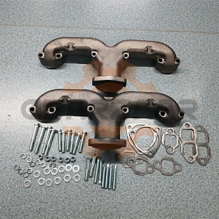 DURAFORCE Smoothie Rams Horn Exhaust Manifolds Small Block For Chevy SBC 283 305 327 /350