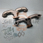 DURAFORCE Smoothie Rams Horn Exhaust Manifolds Small Block For Chevy SBC 283 305 327 /350