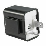 DURAFORCE 2-Pin Adjustable LED Flasher Relay Turn Signal Blinker Light 12 V for Motorcycle