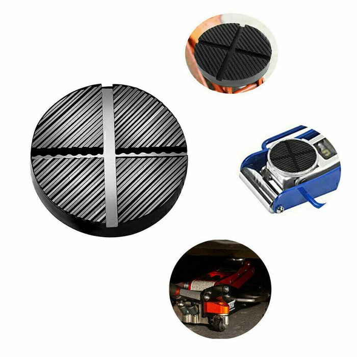 DURAFORCE Universal Floor Jack Pads Rubber Pad Adapter* Car Truck Cross Slotted Frame Rail