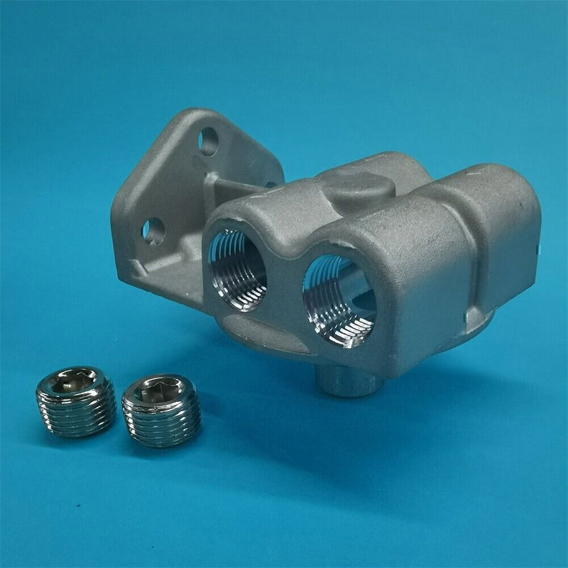 DURAFORCE NEW / WIX 24770 fuel filter remote mounting base CAT 1R-0750 1R-0749