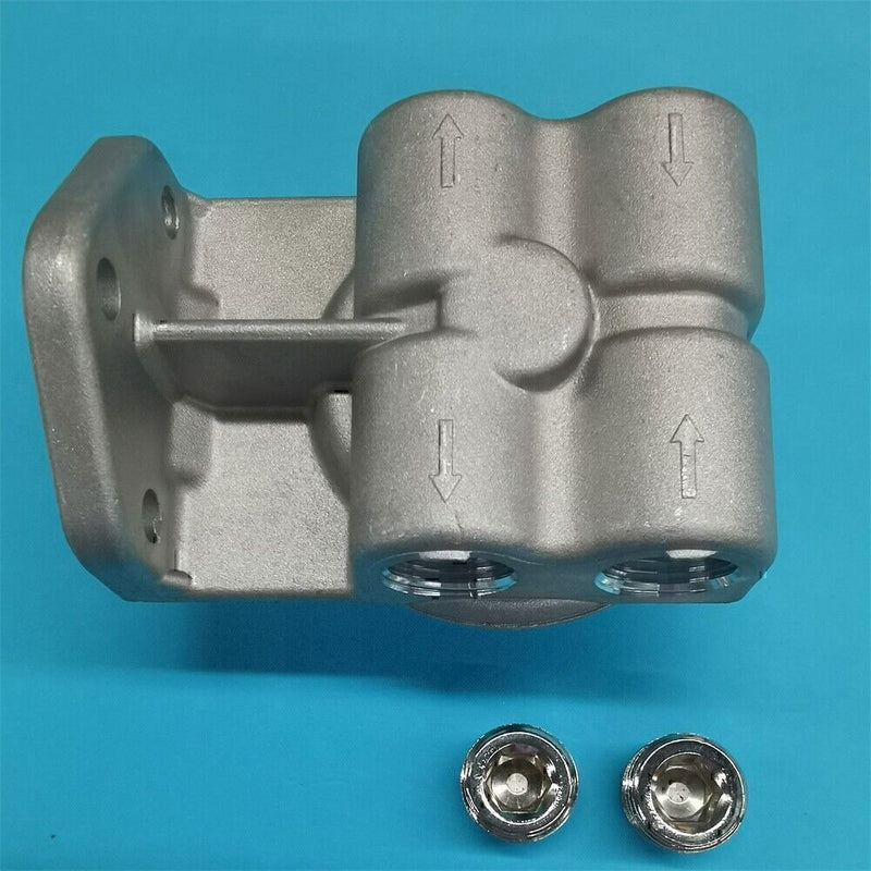 DURAFORCE NEW / WIX 24770 fuel filter remote mounting base CAT 1R-0750 1R-0749