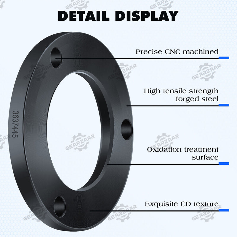 DURAFORCE 1" Front Leveling Spacer Lift Kit FOR 05-21 4Runner & Tacoma 4WD 2WD BLACK Sjcsm