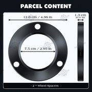 DURAFORCE 1" Front Leveling Spacer Lift Kit FOR 05-21 4Runner & Tacoma 4WD 2WD BLACK Sjcsm
