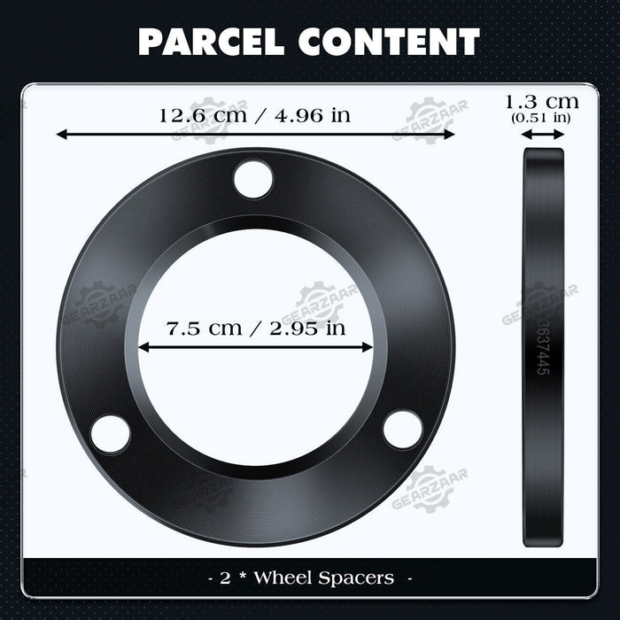 DURAFORCE 1" Front Leveling Spacer Lift Kit FOR 05-21 4Runner & Tacoma 4WD 2WD BLACK Sjcsm