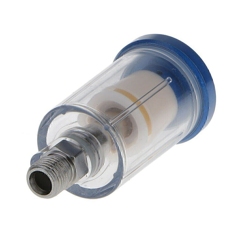 DURAFORCE 1/4" Spray Gun & In-Line Water Trap Filter Tool Air Pressure Regulator Gauge