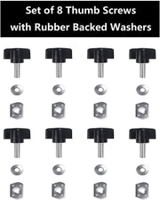 DURAFORCE Jeep Wrangler Universal Easy On Off Hard Top Fasteners Nuts Bolts for YJ TJ JK