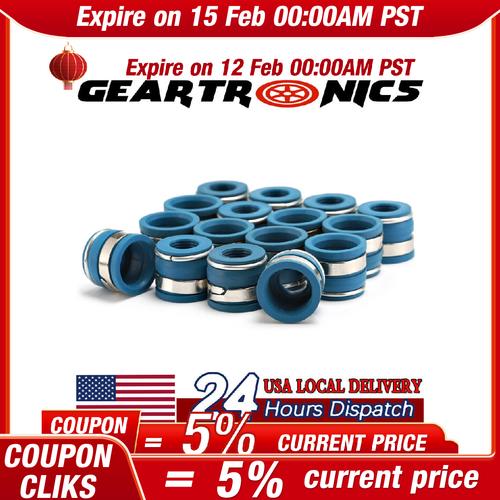 DURAFORCE New 16pcs SBC Chevy Chevrolet Small Block Performance VITON Valve Stem Seal USA