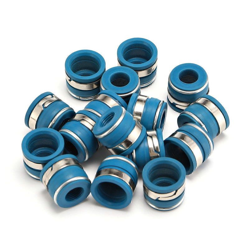DURAFORCE New 16pcs SBC Chevy Chevrolet Small Block Performance VITON Valve Stem Seal USA