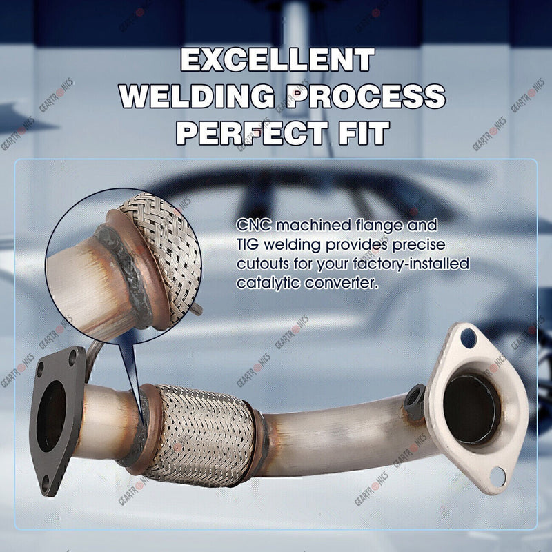 DURAFORCE For Honda Accord 2.4L Front Flex Pipe & Catalytic Converter 03-07 6H28826 /45109