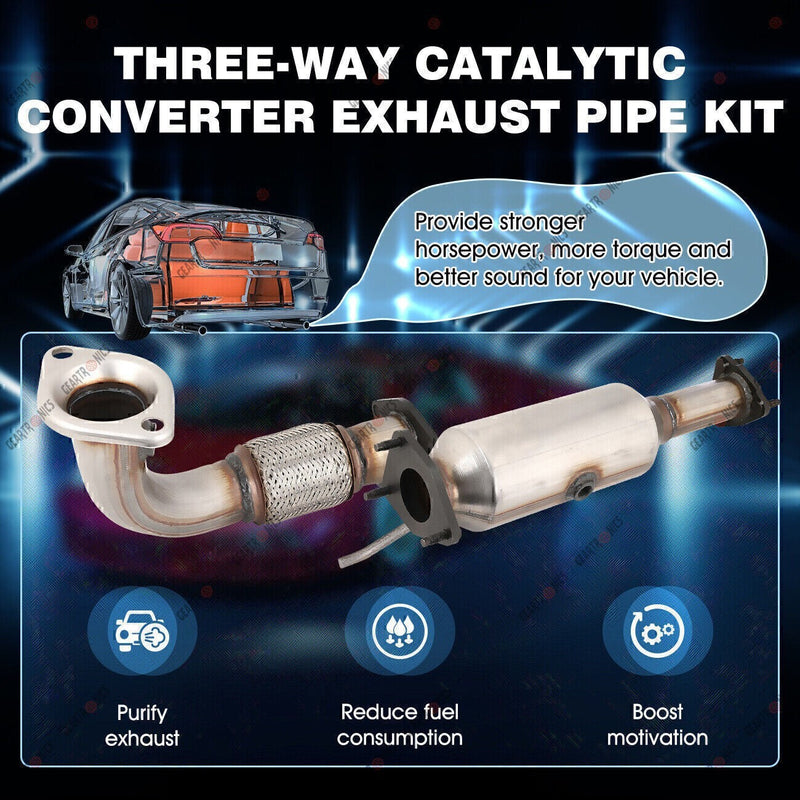 DURAFORCE For Honda Accord 2.4L Front Flex Pipe & Catalytic Converter 03-07 6H28826 /45109