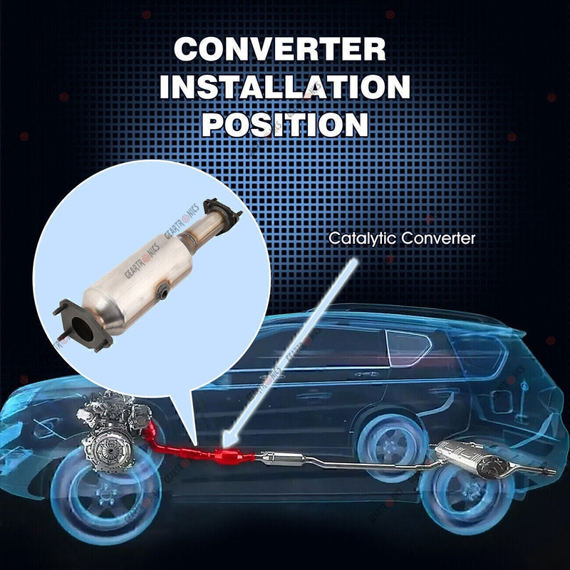 DURAFORCE For Honda Accord 2.4L Front Flex Pipe & Catalytic Converter 03-07 6H28826 /45109