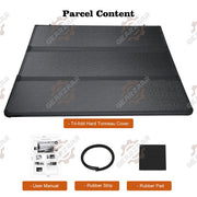 DURAFORCE Hard Truck Tonneau Cover For 2019 - 2023 2024 Ford Ranger 5FT Short Bed TRI-Fold