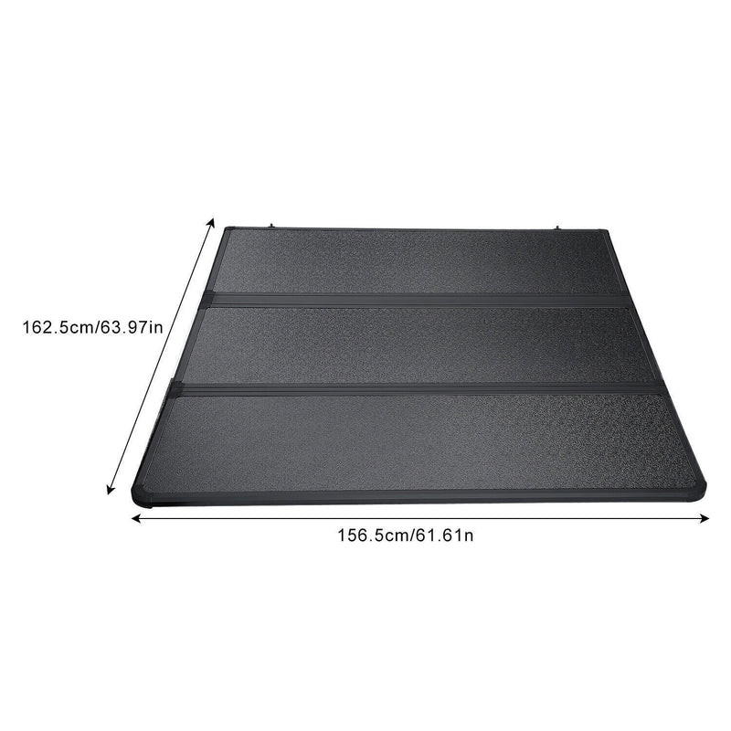 DURAFORCE Hard Truck Tonneau Cover For 2019 - 2023 2024 Ford Ranger 5FT Short Bed TRI-Fold