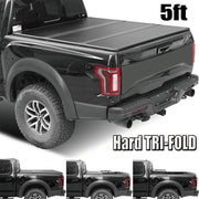 DURAFORCE Hard Truck Tonneau Cover For 2019 - 2023 2024 Ford Ranger 5FT Short Bed TRI-Fold