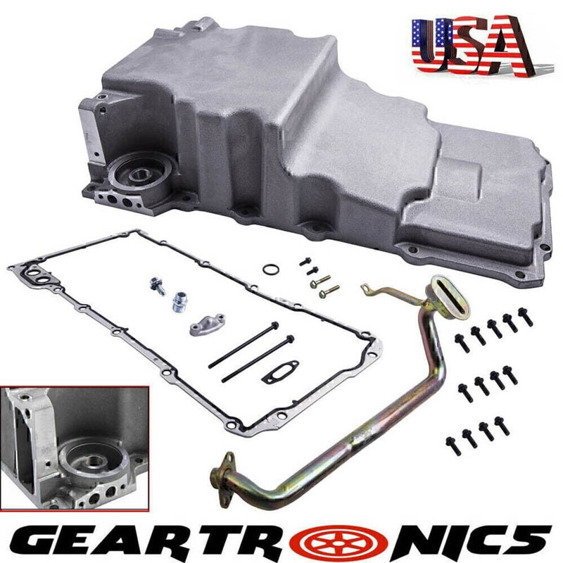 DURAFORCE LS Engine LS Swap Oil Pan FOR LS1 &LSX Camaro Nova F-body Extra Clearance