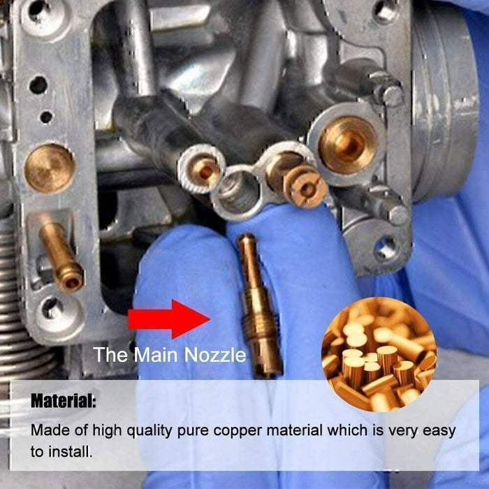 DURAFORCE 20Pcs Carburetor Main Jet kit & Slow/Pilot Jet Tool for PWK Keihin OKO CVK