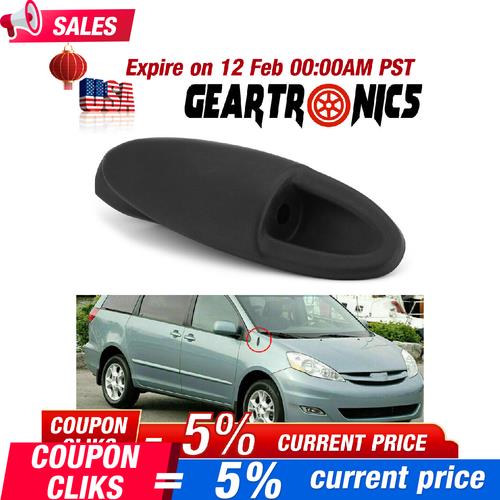 DURAFORCE Antenna Bezel Ornament Manual Radio Base Fits Toyota Sienna 2004-2010 86392AE010