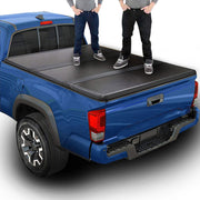 DURAFORCE New 4.6FT Hard Tri-Fold for 2022-2024 Ford Maverick Tonneau Cover Truck Bed