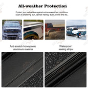 DURAFORCE New 4.6FT Hard Tri-Fold for 2022-2024 Ford Maverick Tonneau Cover Truck Bed