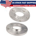 DURAFORCE 2* HUBCENTRIC WHEEL SPACERS | 5X4.75 5X120.65 5X120.7 | 70.3 CB | 12MM 0.47"