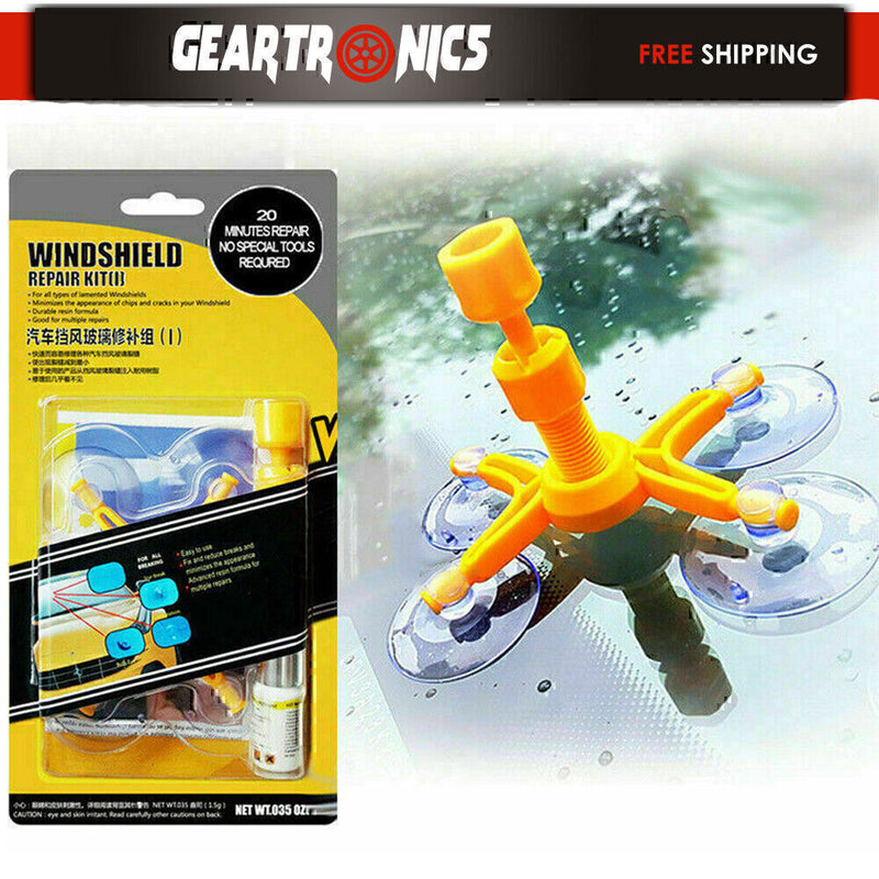 DURAFORCE Auto Glass Nano Repair Fluid Car Windshield Resin Scratch Crack Fix Tool