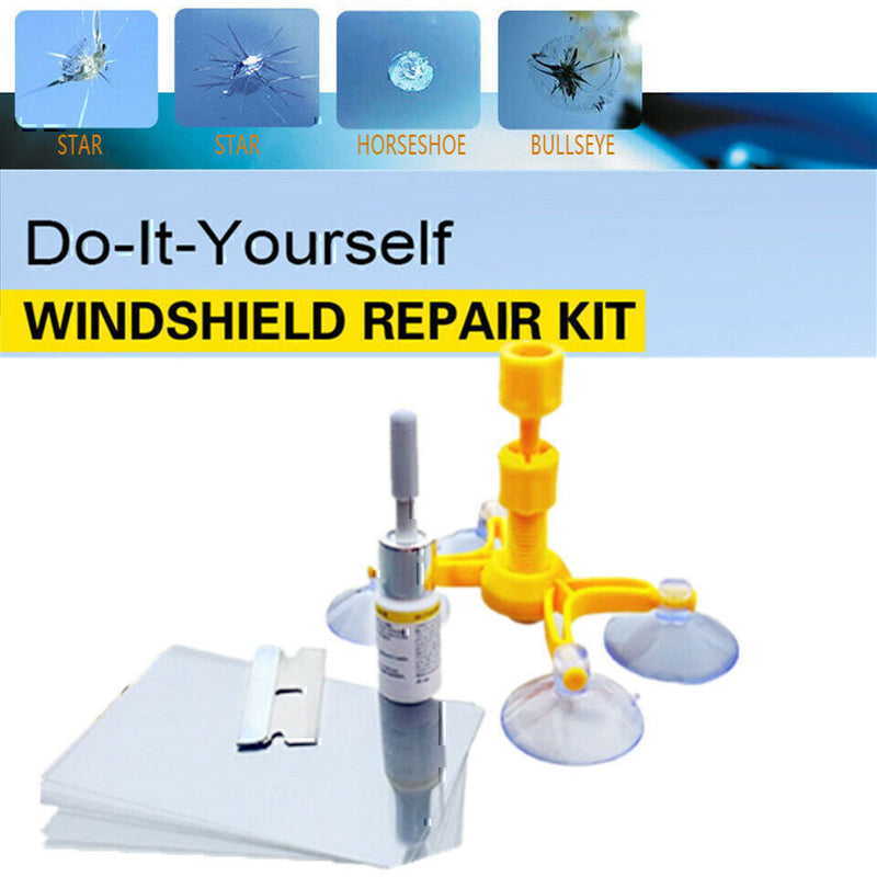DURAFORCE Auto Glass Nano Repair Fluid Car Windshield Resin Scratch Crack Fix Tool