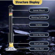 DURAFORCE Rear Left + Right Shock Absorbers For BMW F30 F31 F36 320i 328i 335i 33526791562