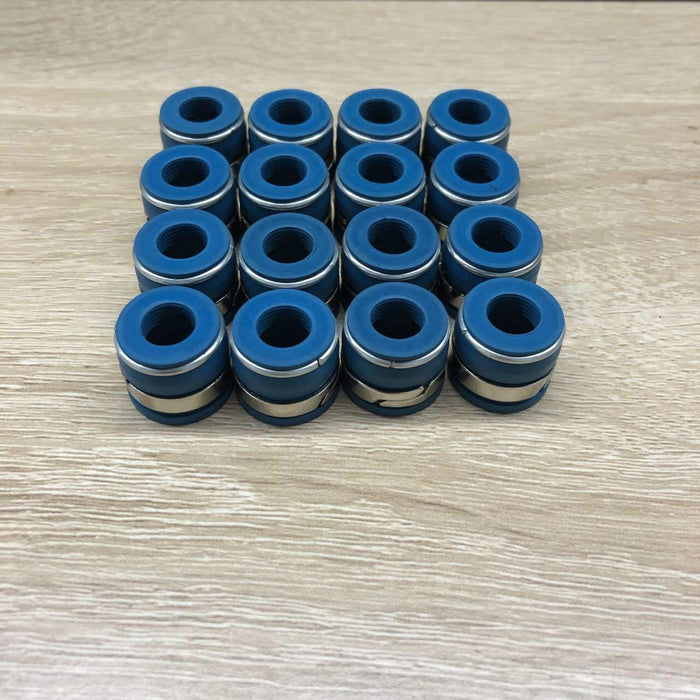 DURAFORCE 16pcs SBC SET For Chevy Chevrolet Small Block Performance VITON Valve Stem Seal!
