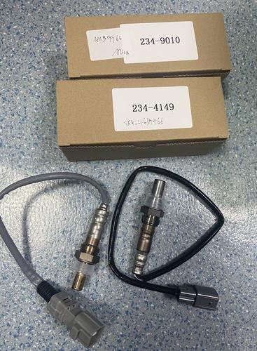 DURAFORCE 2x Air Fuel Ratio Oxygen Sensor Upstream & Down For 2002 2003 Toyota Camry 2.4L