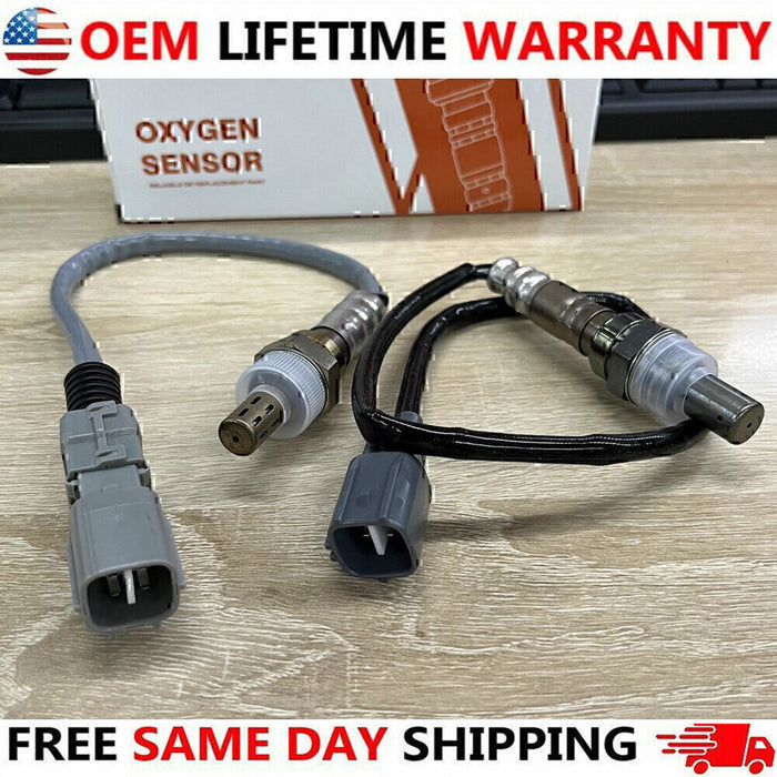 DURAFORCE 2x Air Fuel Ratio Oxygen Sensor Upstream & Down For 2002 2003 Toyota Camry 2.4L