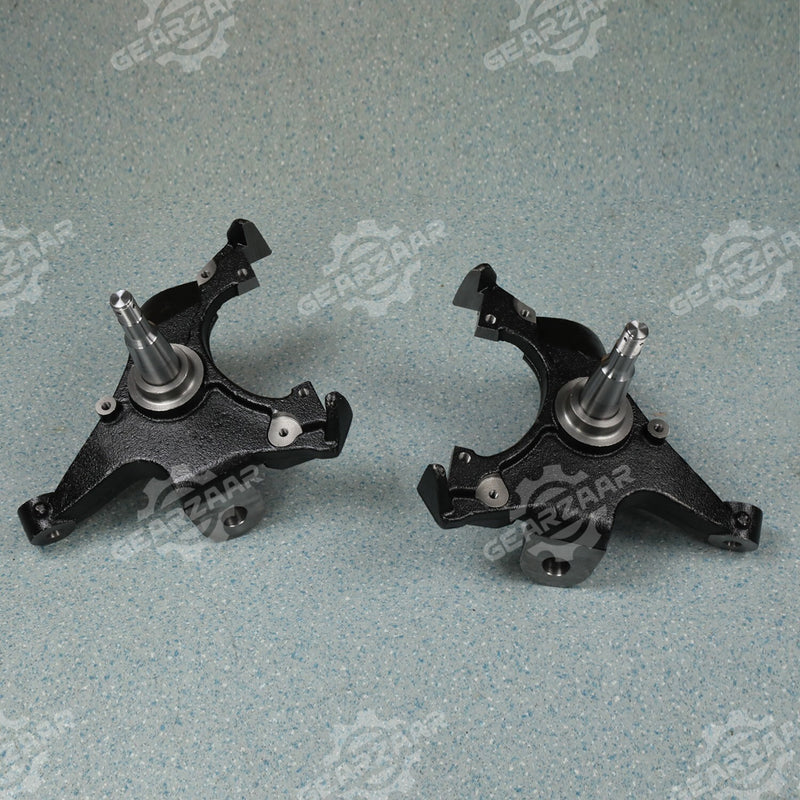 DURAFORCE 2x FOR 88-98 CHEVY SILVERADO/C1500/SIERRA EXT CAB 2WD 2" DROP SPINDLES NEW