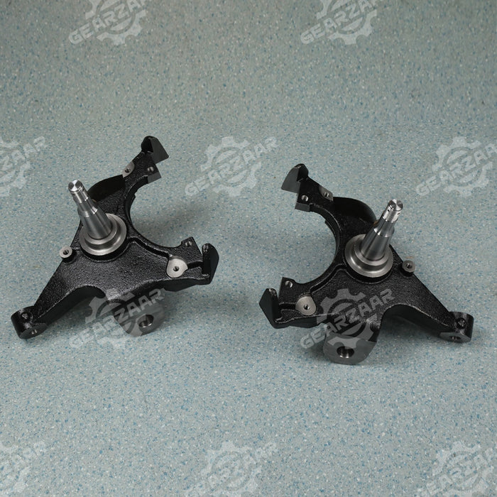 DURAFORCE 2x FOR 88-98 CHEVY SILVERADO/C1500/SIERRA EXT CAB 2WD 2" DROP SPINDLES NEW